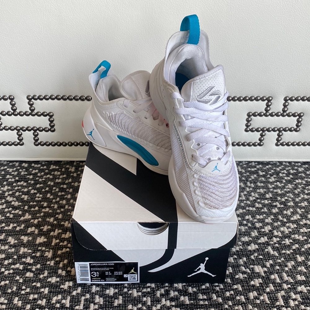 Jordan Luka 1 "Neo Turquoise" Youth Basketball Sneakers  🏀🔥